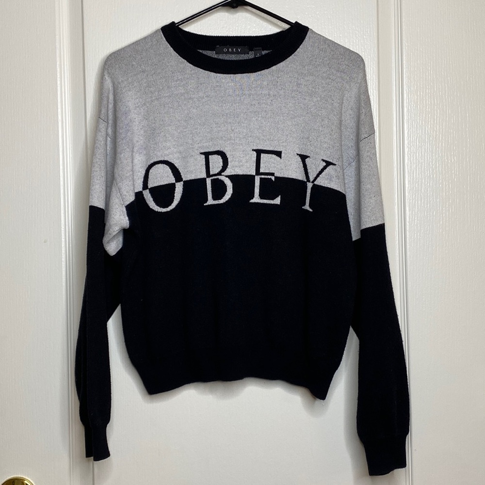 Obey LOGO Sweater
